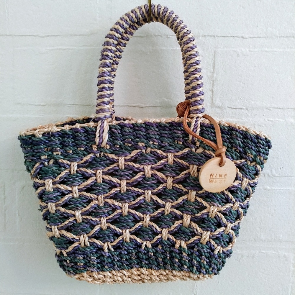 Nine West Key Weave Mini Tote FINAL PRICE